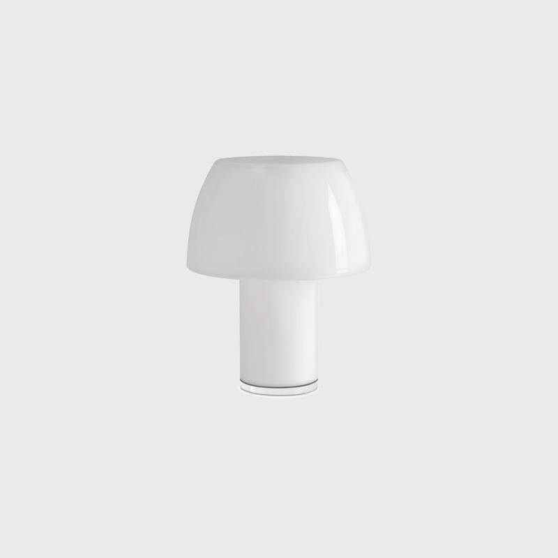 Nemo Lorosae Tisch IP54- 2700K Tischlampe in Glas Jasmite weiß (Italienisch) im Angebot