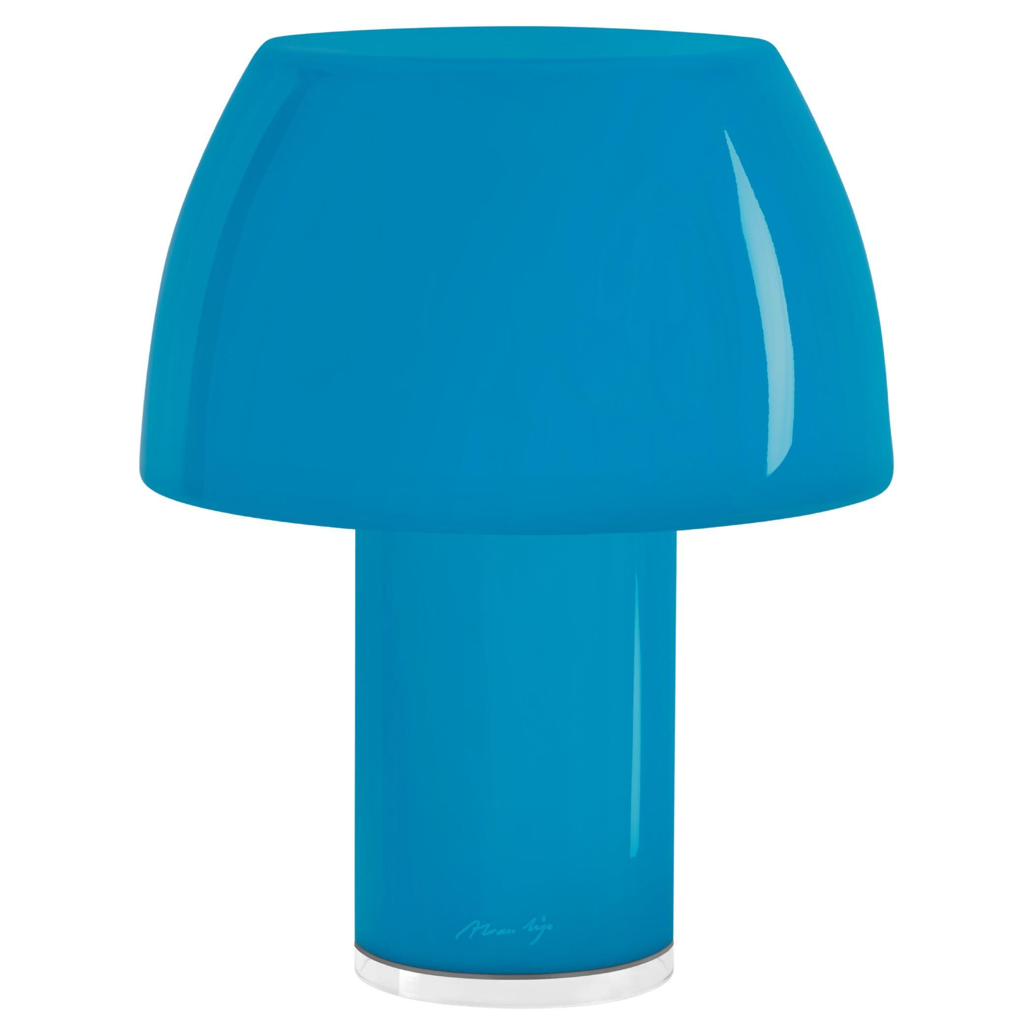 Nemo Lorosae Tisch IP54- 2700K Tischlampe aus Glas Ozean blau