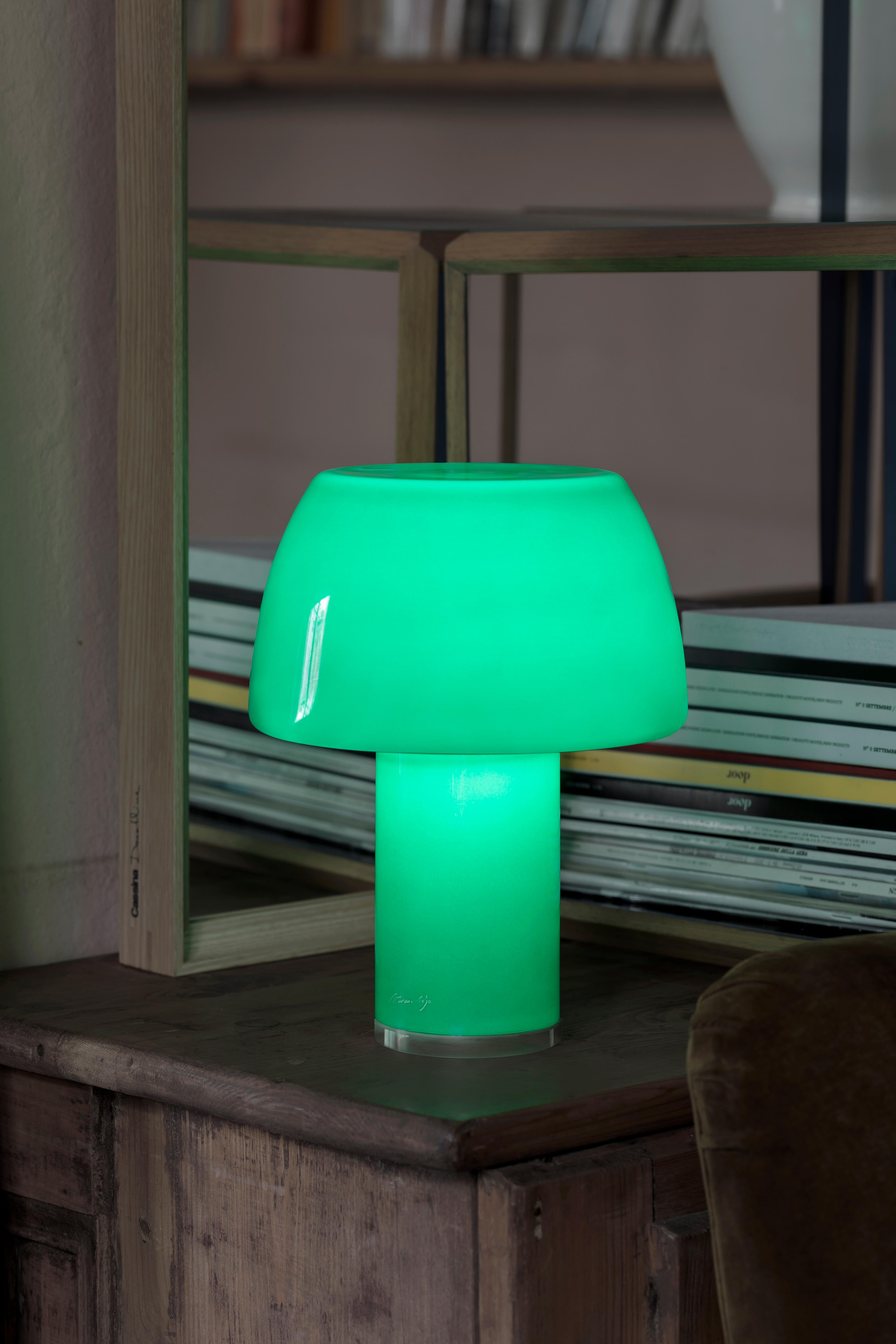 Nemo Lorosae Tisch IP54- 2700K Tischlampe in Glas Sizilianisch Orange im Angebot 1