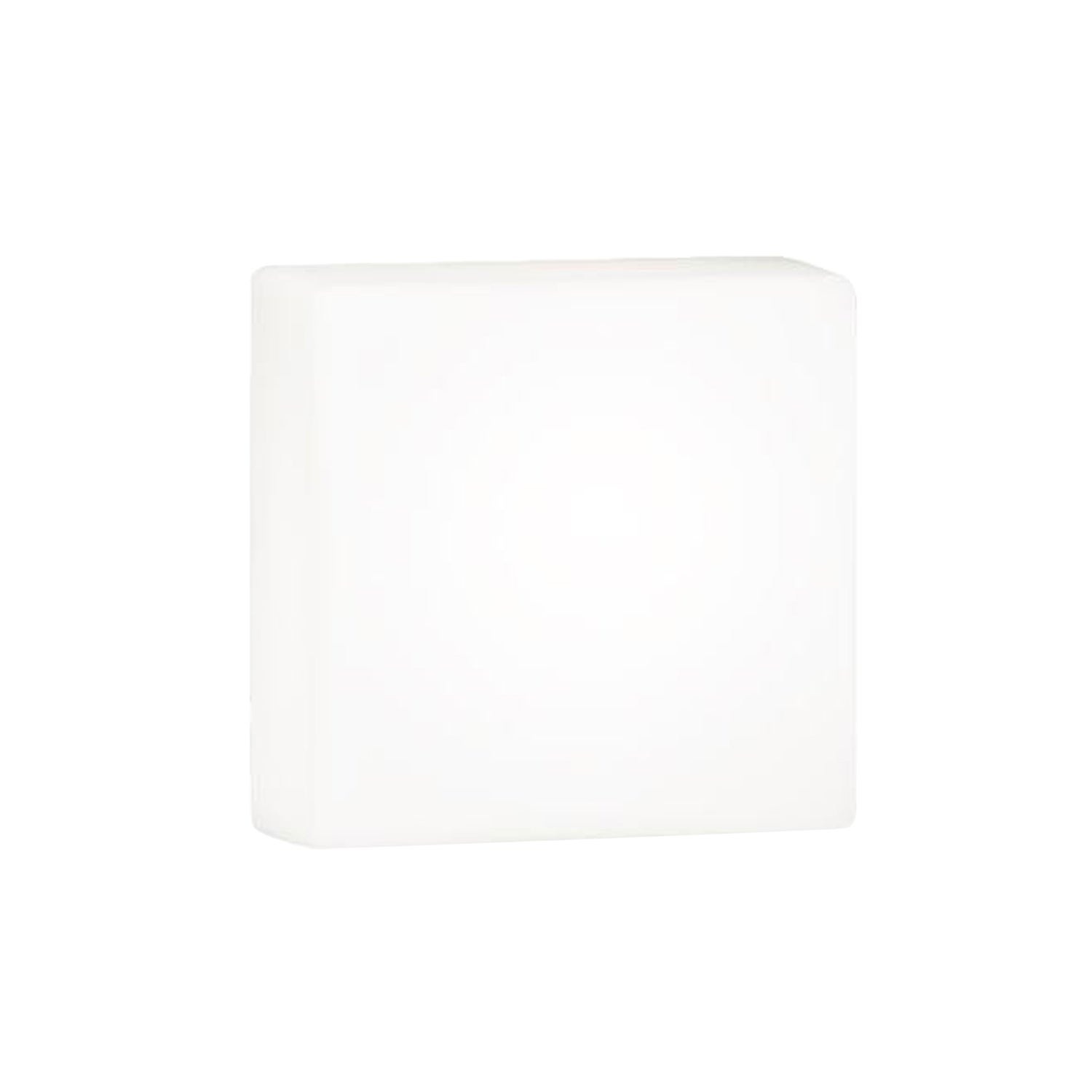 Plafón Nemo Matrix 7,7" de Cristal y Metal Blanco en venta