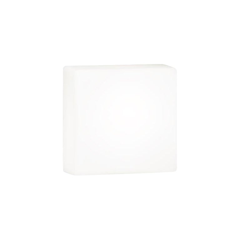 Plafón LED Nemo Matrix 8,5" de cristal y metal Blanco