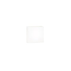 Nemo Matrix 8.5" LED Ceiling Lighting in Glass & Metal White