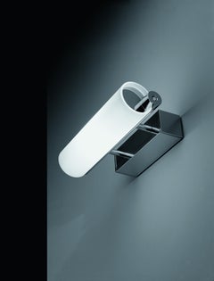 Nemo Norma 25 Wall Scones 120V, 20W in Chrome/PMMA by Mario Barbaglia
