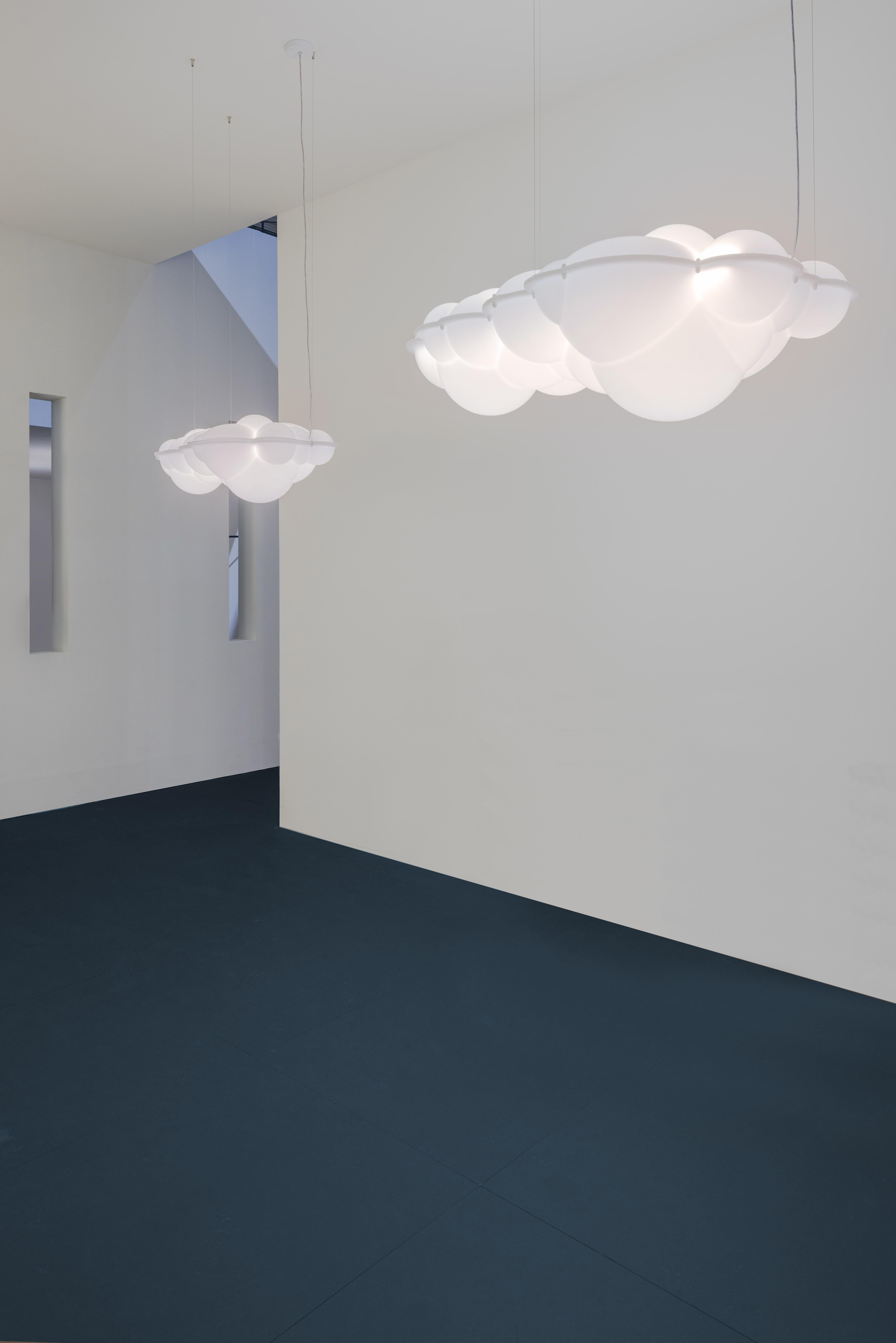 Nemo Nuvola Minor LED 2700K Pendant Lighting 120V, 90W in White by Mario Bellini In New Condition For Sale In Brooklyn, NY