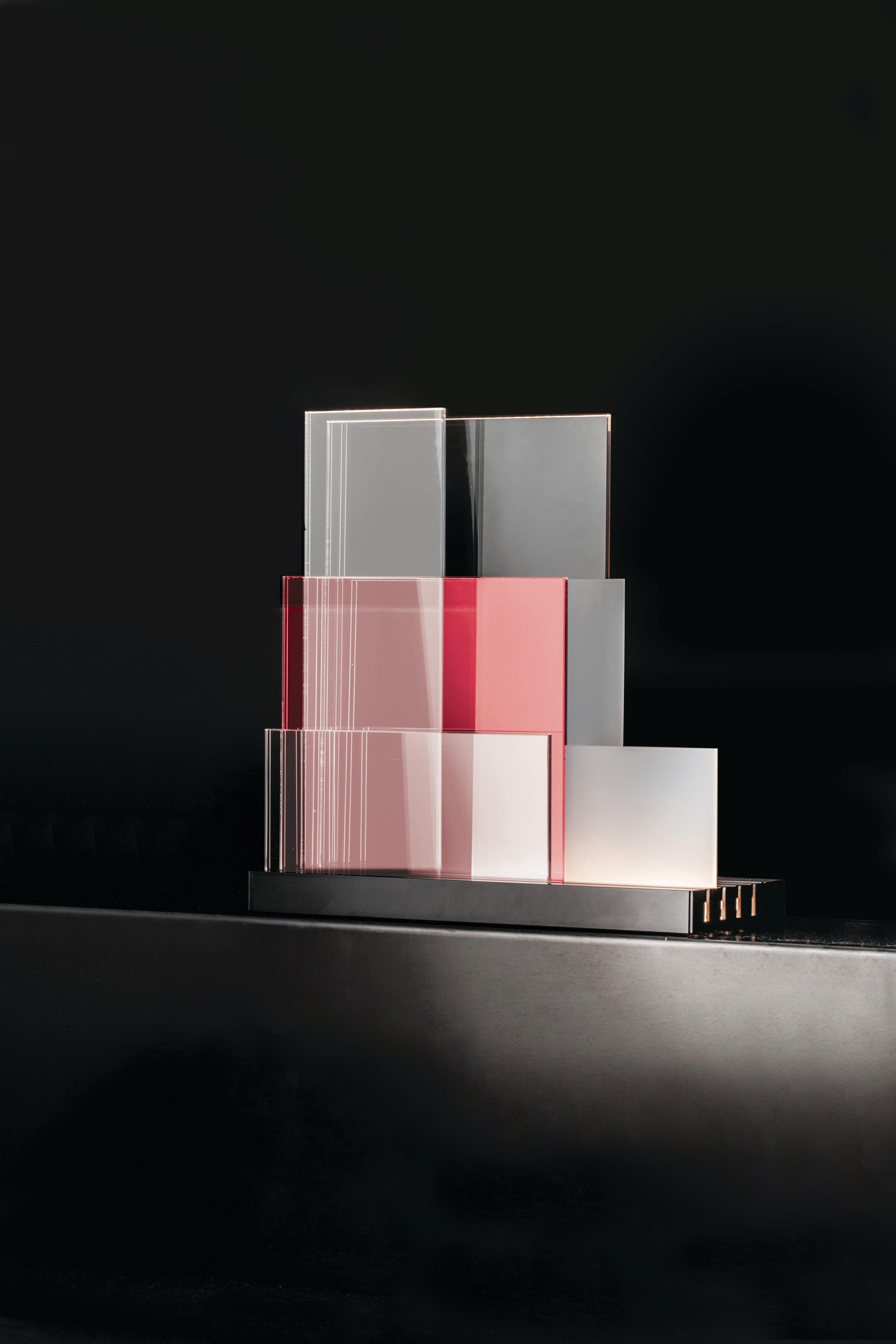 Lampada da tavolo Nemo On Lines LED 2700K con base/colori bianchi di Jean Nouvel in vendita 2