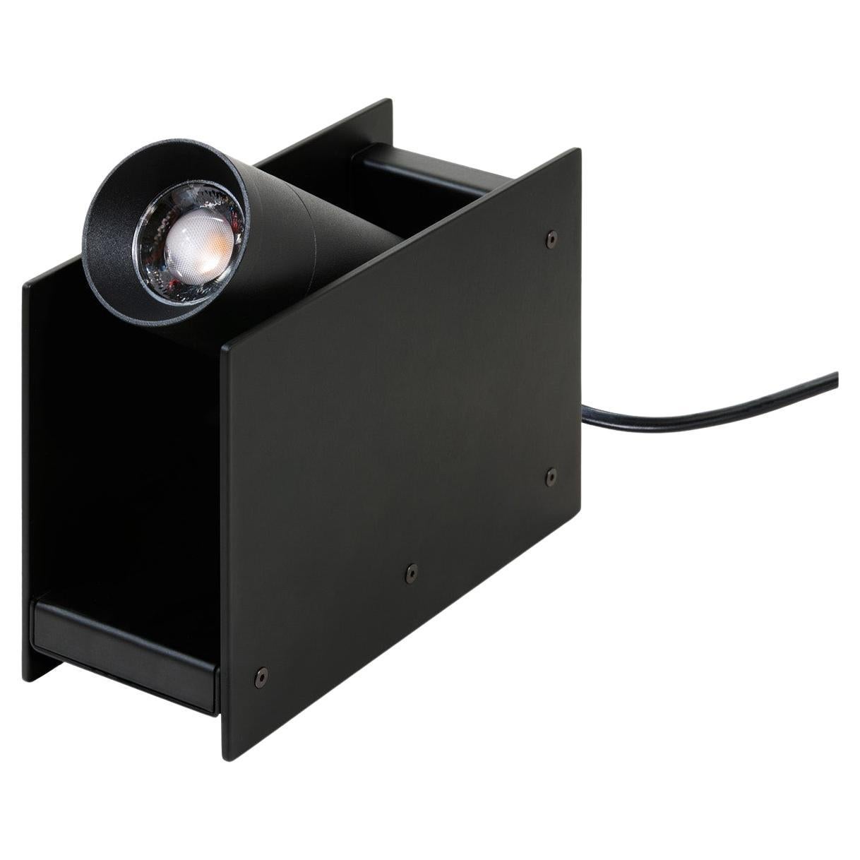 Nemo Plint LED 2700K Lampada da tavolo / Lampada da terra in nero di Ilti Luce