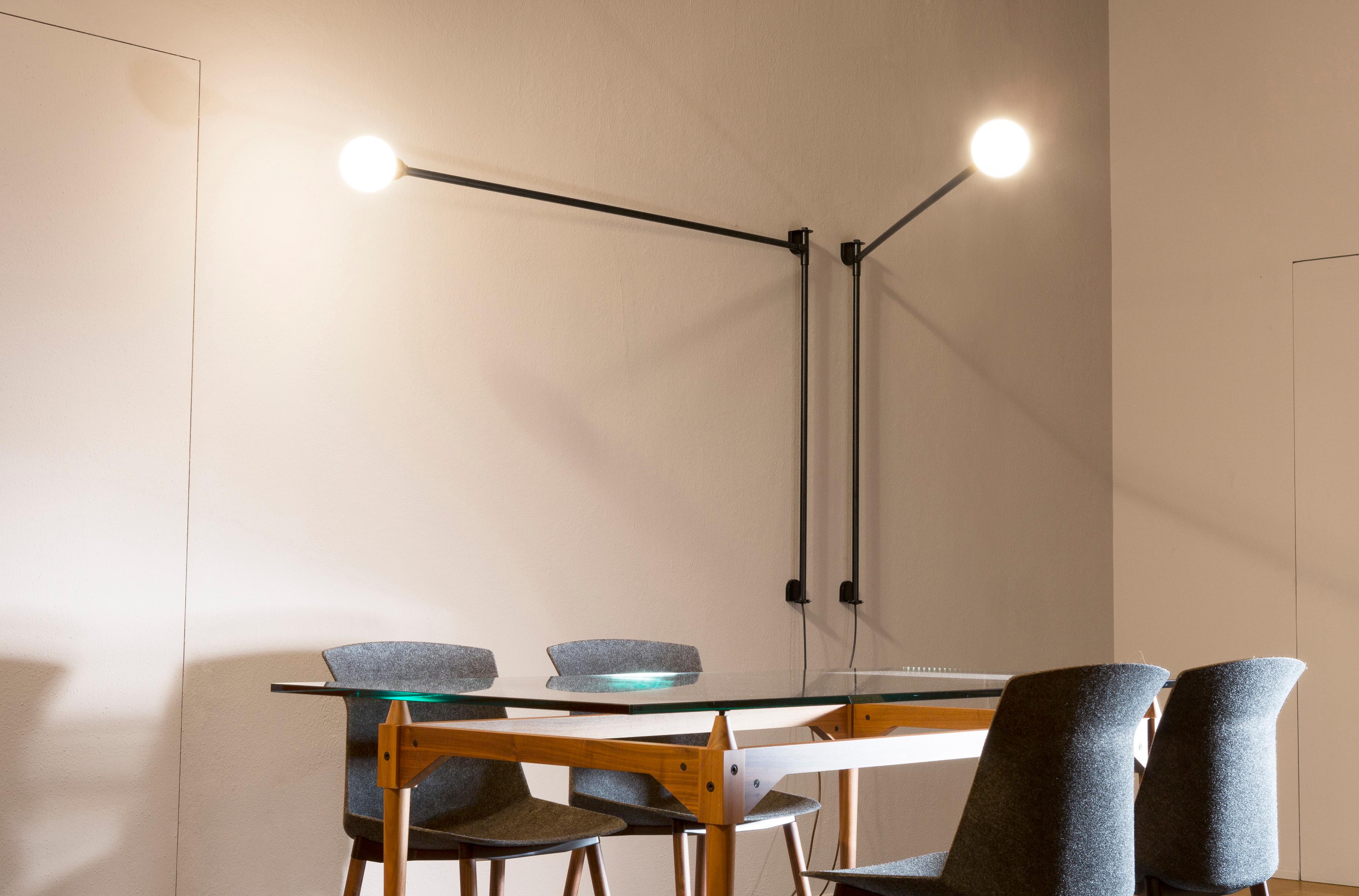 Nemo Potence Pivotante E26 Wandleuchte 120V, 75W in Grau von Charlotte Perriand (Italienisch) im Angebot