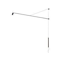 NEMO SWAN Wall Lamp in Matte Black Finish