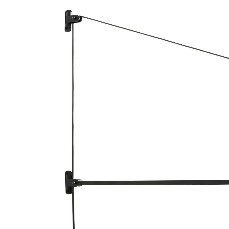 NEMO SWAN Wall Plus Lampe in Schwarz matt (Italienisch) im Angebot