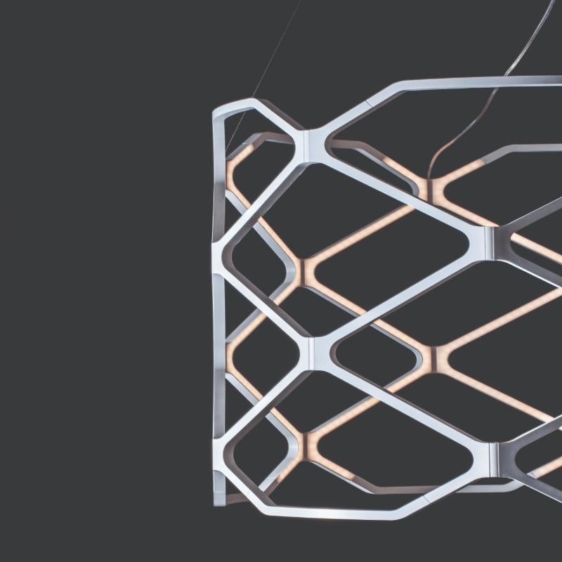 NEMO Titia Black LED Pendelleuchte - 2700K Polymer Design im Zustand „Neu“ im Angebot in Brooklyn, NY