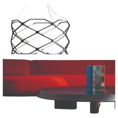 NEMO Titia Black LED Pendelleuchte - 2700K Polymer Design