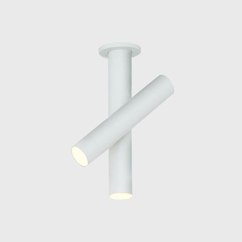 NEMO Tubos Plafón - Blanco Gris/Gris White - LED 2700K TRIAC - Aluminio Italiano en venta