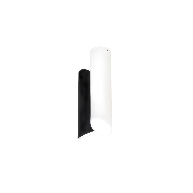 Wall lamp made from extruded aluminum with tubular element. Rotatable and adjustable. Available in different color versions, all one color or with two matching colors. Opal plexiglass diffusers


Additional information:
Material: Aluminum 
Color &