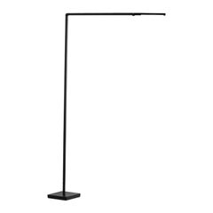 Nemo Untitled Reading Linear LED 2700K Floor Lamp in Black by Bernhard Osann
