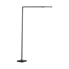 Nemo Untitled Reading Linear LED 3000K Floor Lamp in Black by Bernhard Osann
