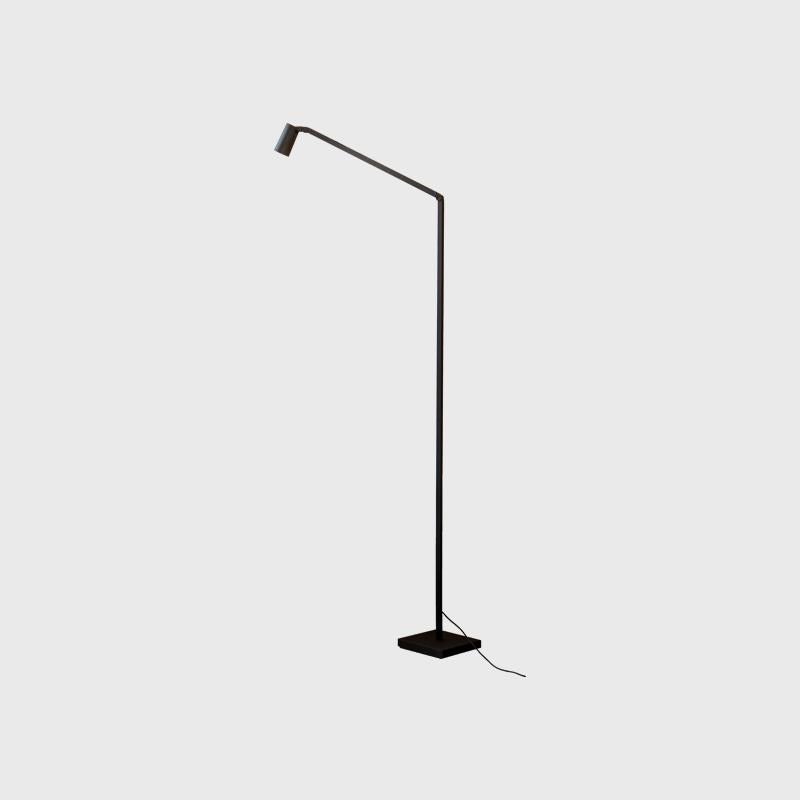 Nemo Untitled Reading Spot LED 2700K Stehleuchte in Schwarz von Bernhard Osann (Italienisch) im Angebot