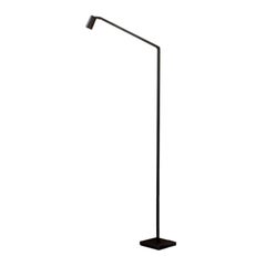 Nemo Untitled Reading Spot LED 2700K Floor Lamp in Black by Bernhard Osann