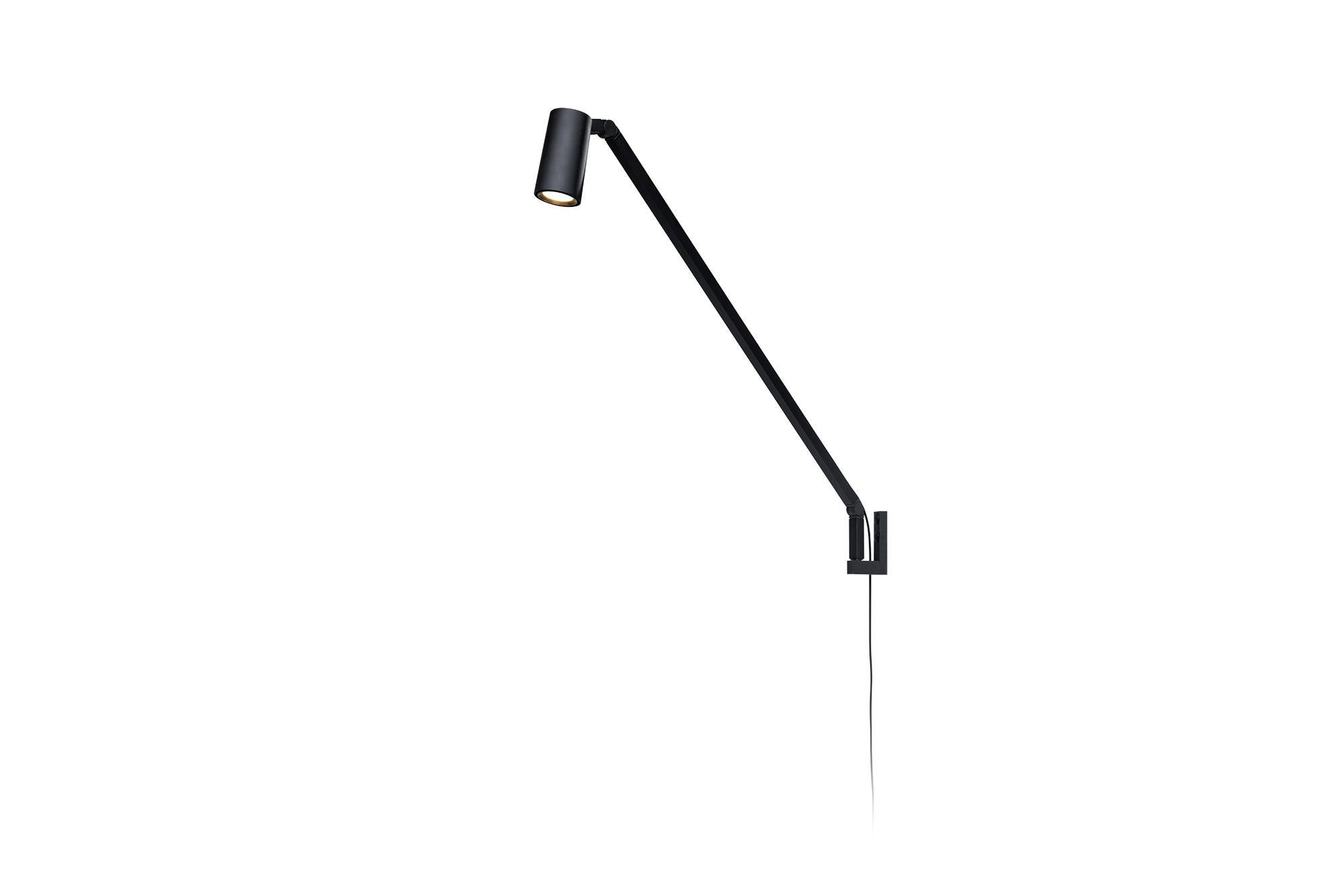 Nemo Untitled Spot Mini Tisch/Wand LED 3000K Leuchte in Schwarz von Bernhard Osann im Zustand „Neu“ im Angebot in Brooklyn, NY