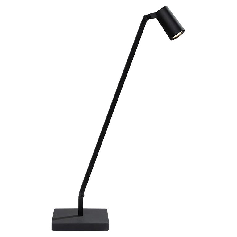 Nemo Untitled Spot Mini Tisch/Wand LED 3000K Leuchte in Schwarz von Bernhard Osann