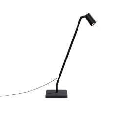 Nemo Untitled Spot Mini Tisch/Wand LED 3000K Leuchte in Schwarz von Bernhard Osann