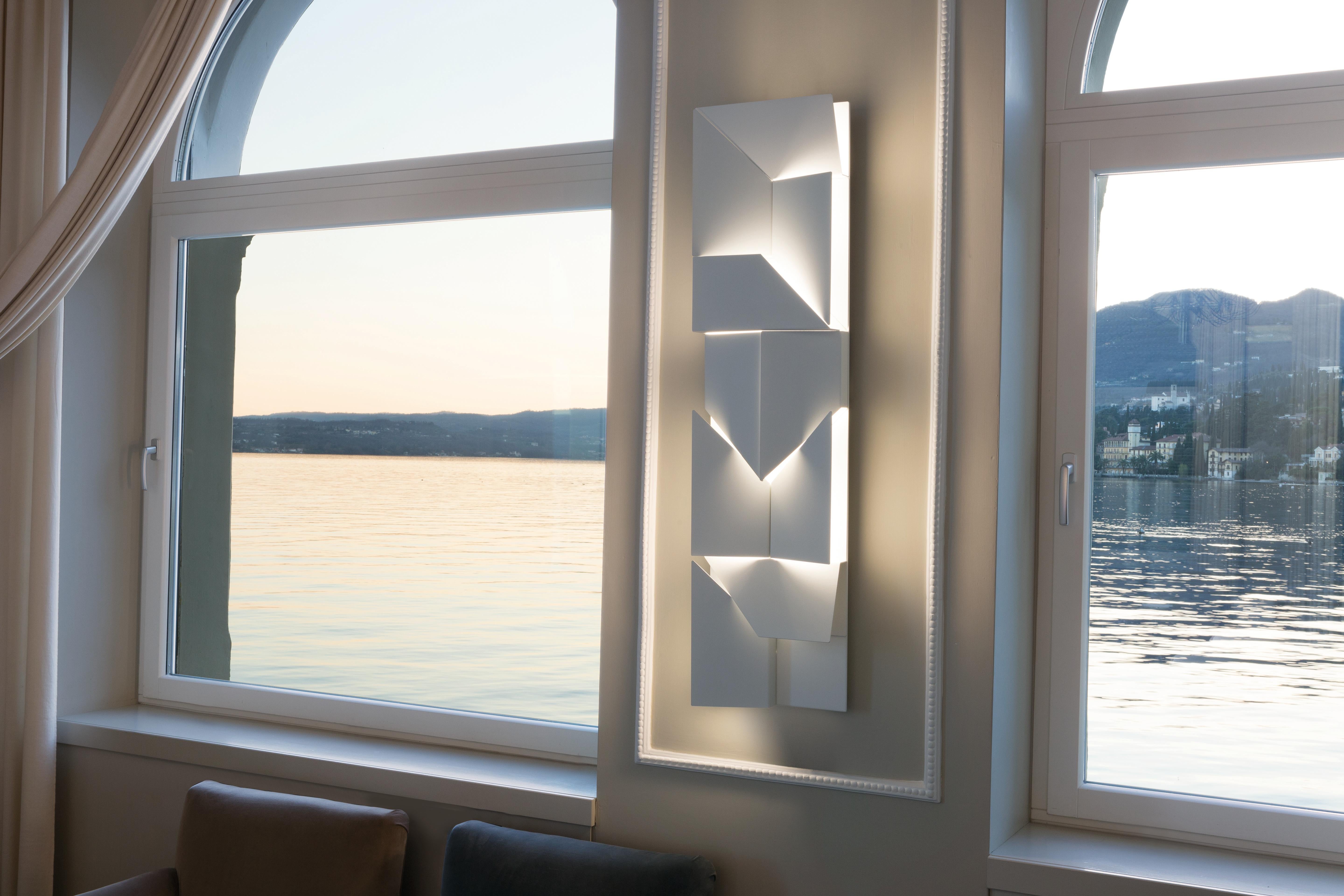 Nemo Wall Shadow Long - Weiß - Led 3000K Wandleuchte aus Aluminium im Angebot 2