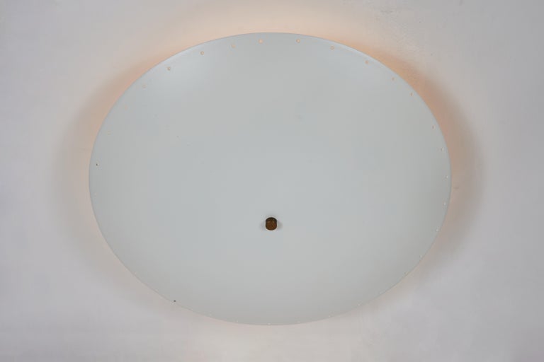 'Nina' Perforated Dome Ceiling Lamp by Alvaro Benitez For Sale 2