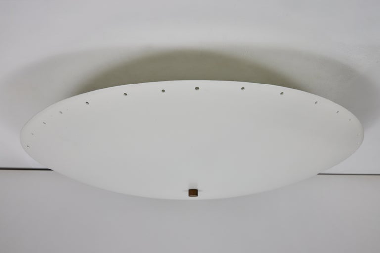 'Nina' Perforated Dome Ceiling Lamp by Alvaro Benitez For Sale 3