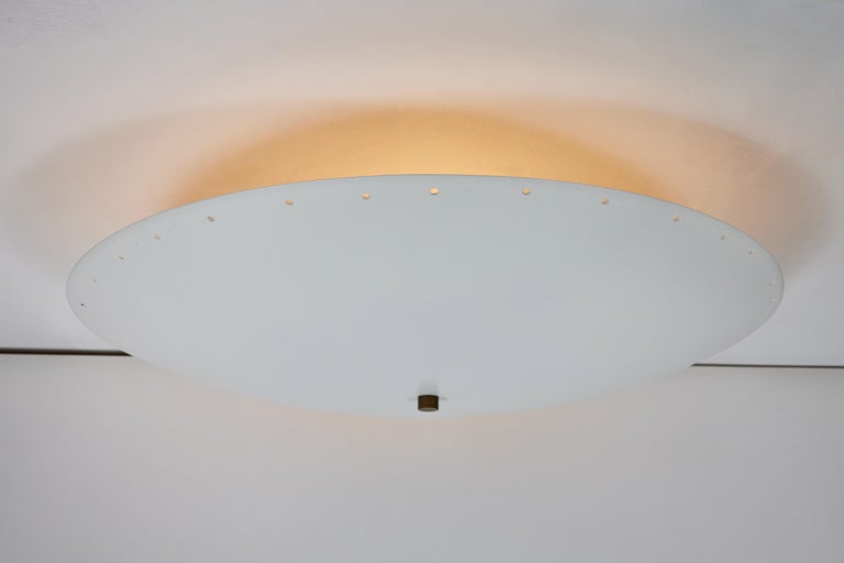 'Nina' Perforated Dome Ceiling Lamp by Alvaro Benitez For Sale 4