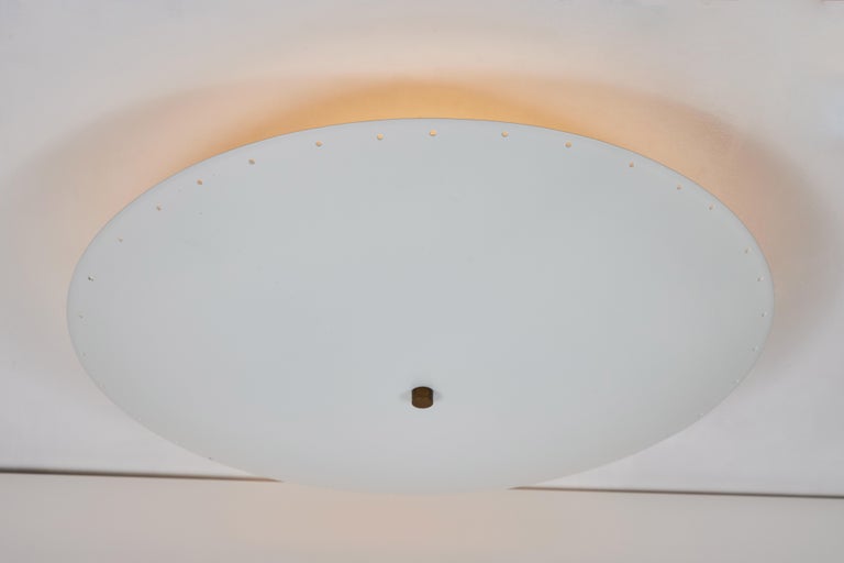 'Nina' Perforated Dome Ceiling Lamp by Alvaro Benitez For Sale 1