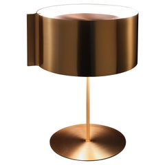 Nendo Table Lamp 'Switch' Satin Gold by Oluce