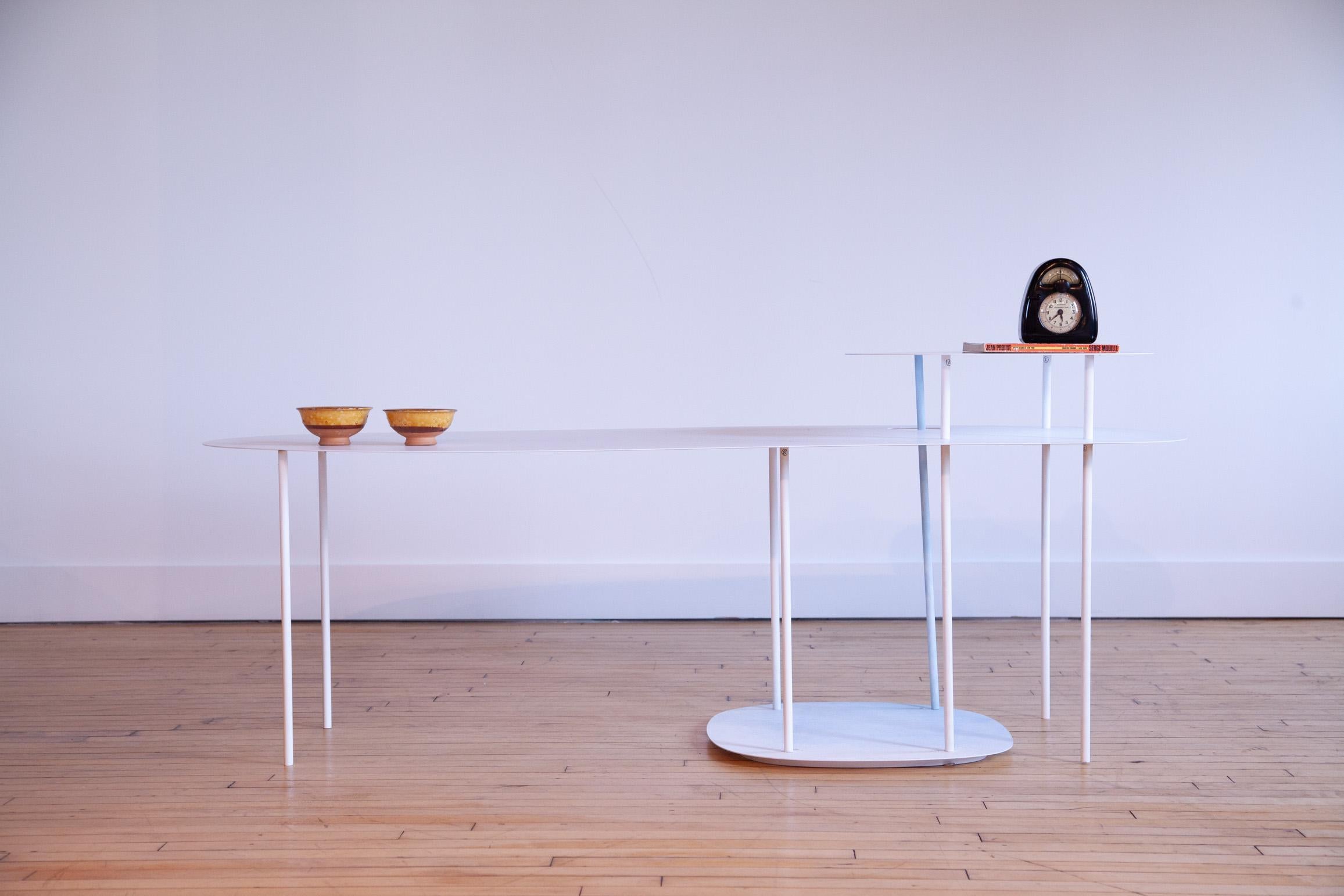 Architektonischer Tisch „Watercolour 02“ im Shiro Kuramata-Stil von nendo Japan im Angebot 3