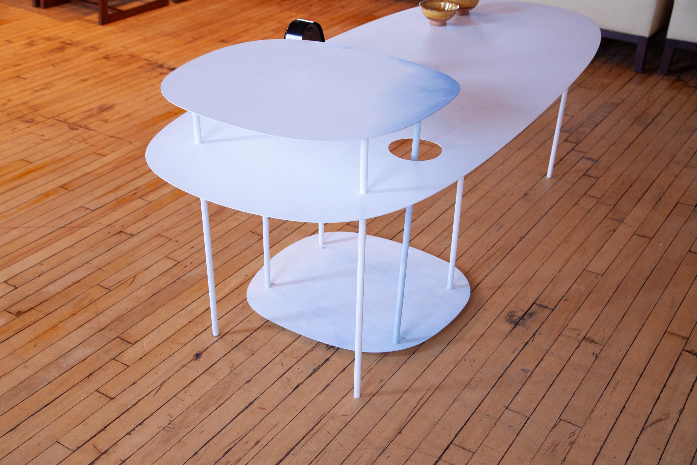 Architektonischer Tisch „Watercolour 02“ im Shiro Kuramata-Stil von nendo Japan im Angebot 4