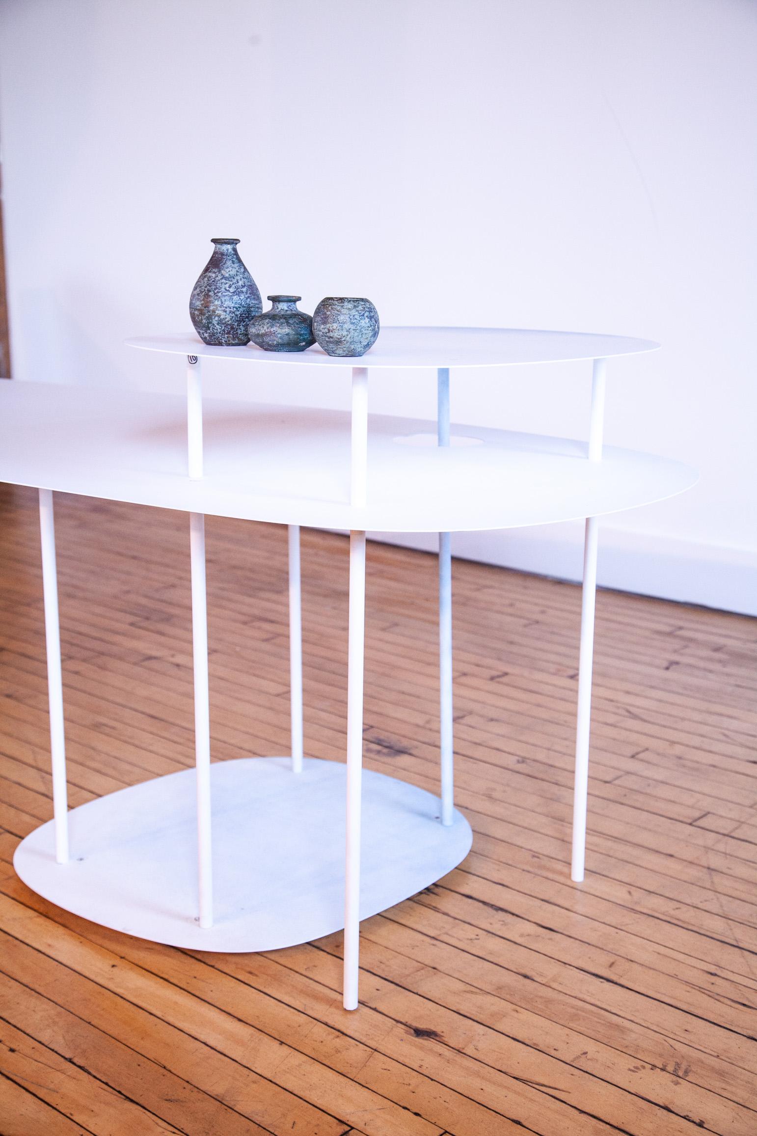 Architektonischer Tisch „Watercolour 02“ im Shiro Kuramata-Stil von nendo Japan im Angebot 6