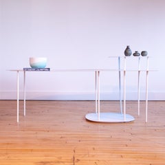 Tavolo architettonico "Watercolour 02" in stile Shiro Kuramata di Nendo Giappone