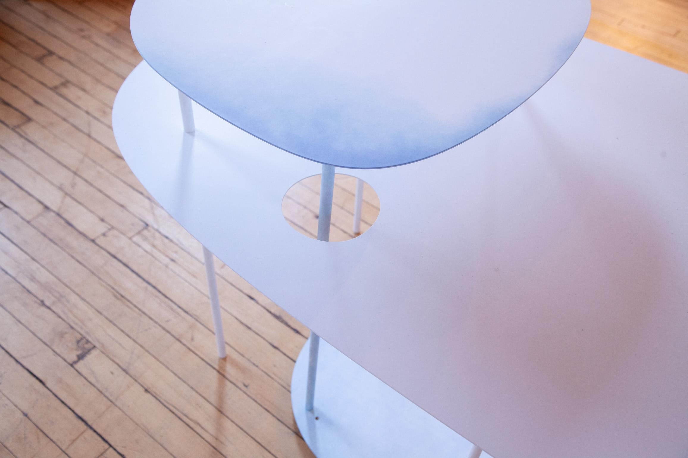 Architektonischer Tisch „Watercolour 02“ im Shiro Kuramata-Stil von nendo Japan (21. Jahrhundert und zeitgenössisch) im Angebot