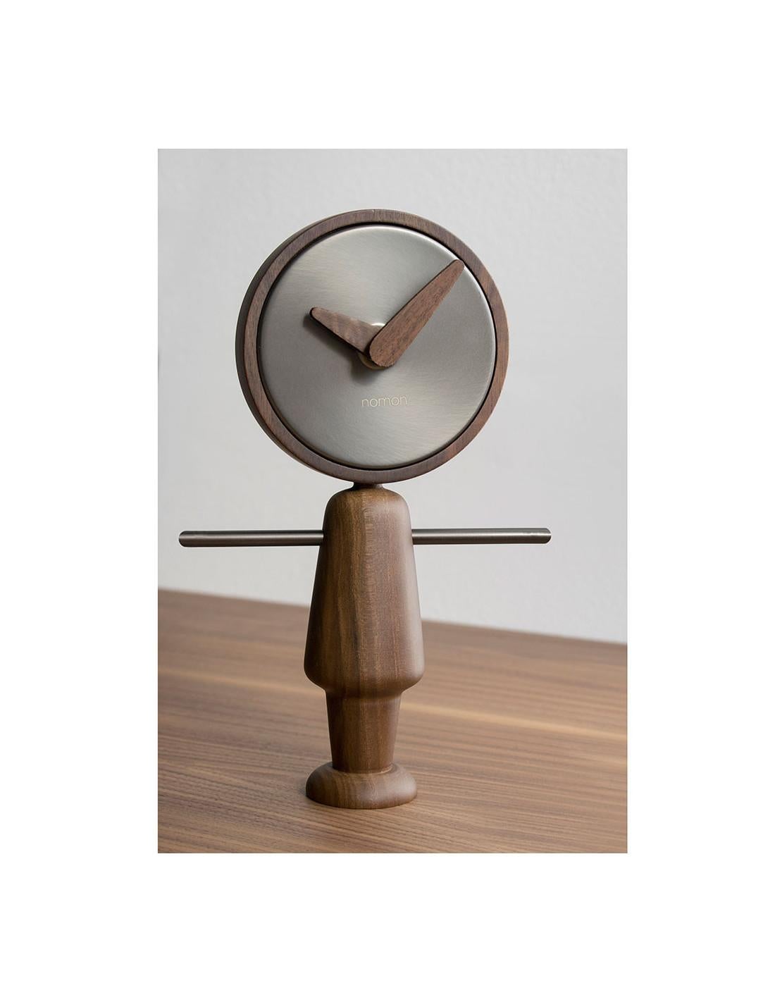 Modern Nene Table Clock For Sale