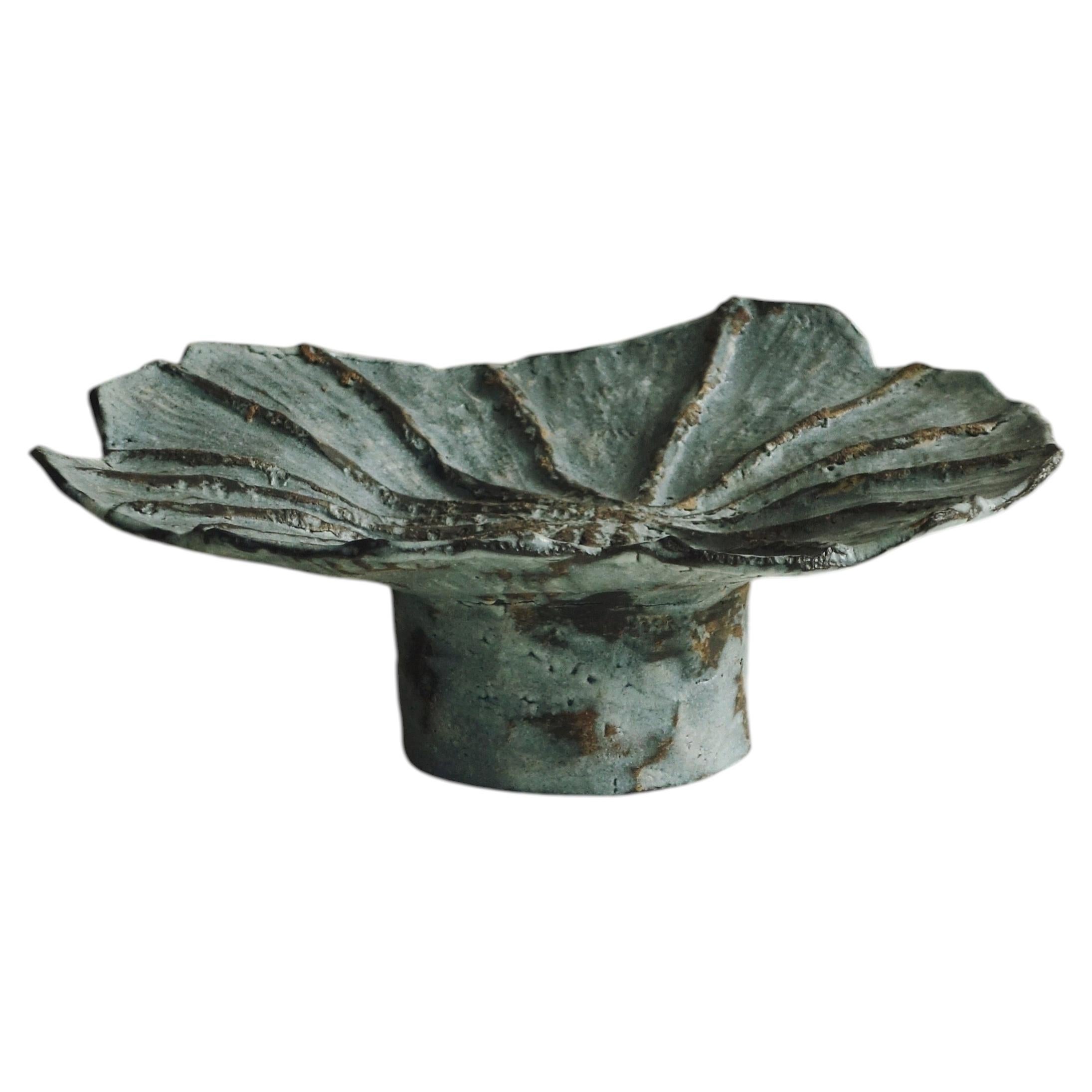 Nénuphar I Sculptural Ceramic Piece by Antonia Maria