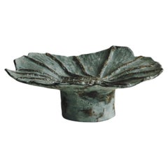 «Nénuphar I», pieza escultórica de cerámica de Antonia Maria