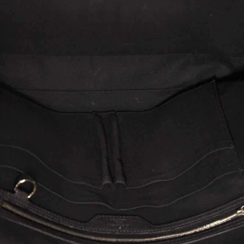 Neo Alexander Briefcase Taiga Leather 1