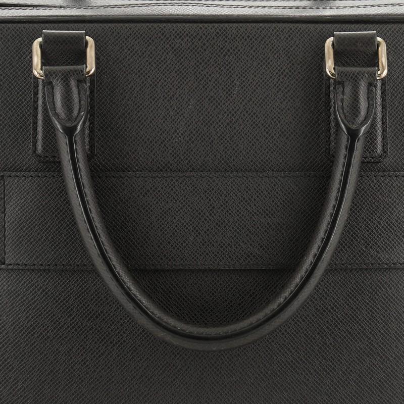 Neo Alexander Briefcase Taiga Leather 3