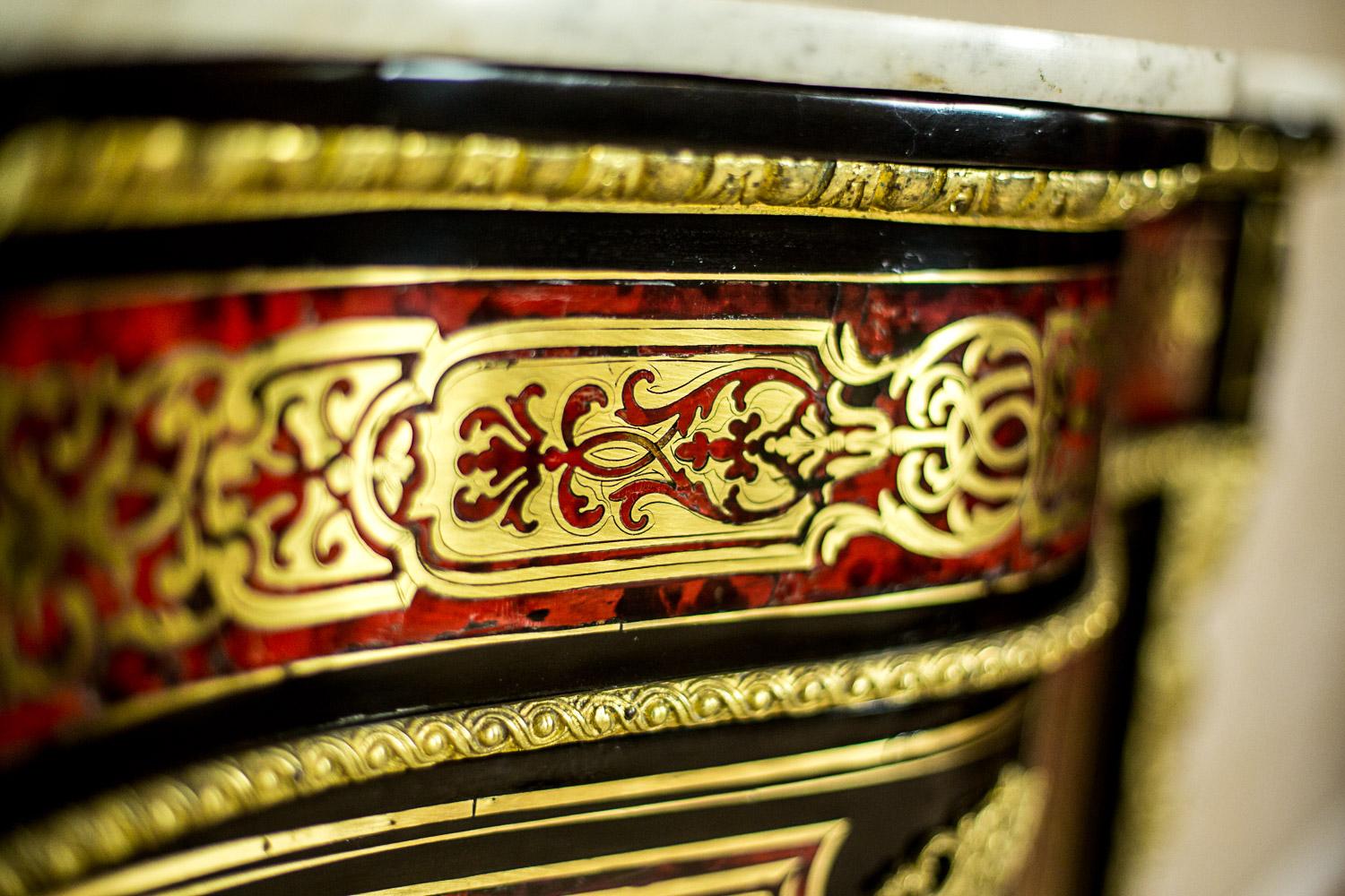 Neo-Baroque Commode in the Boulle Type from 19th Century 5