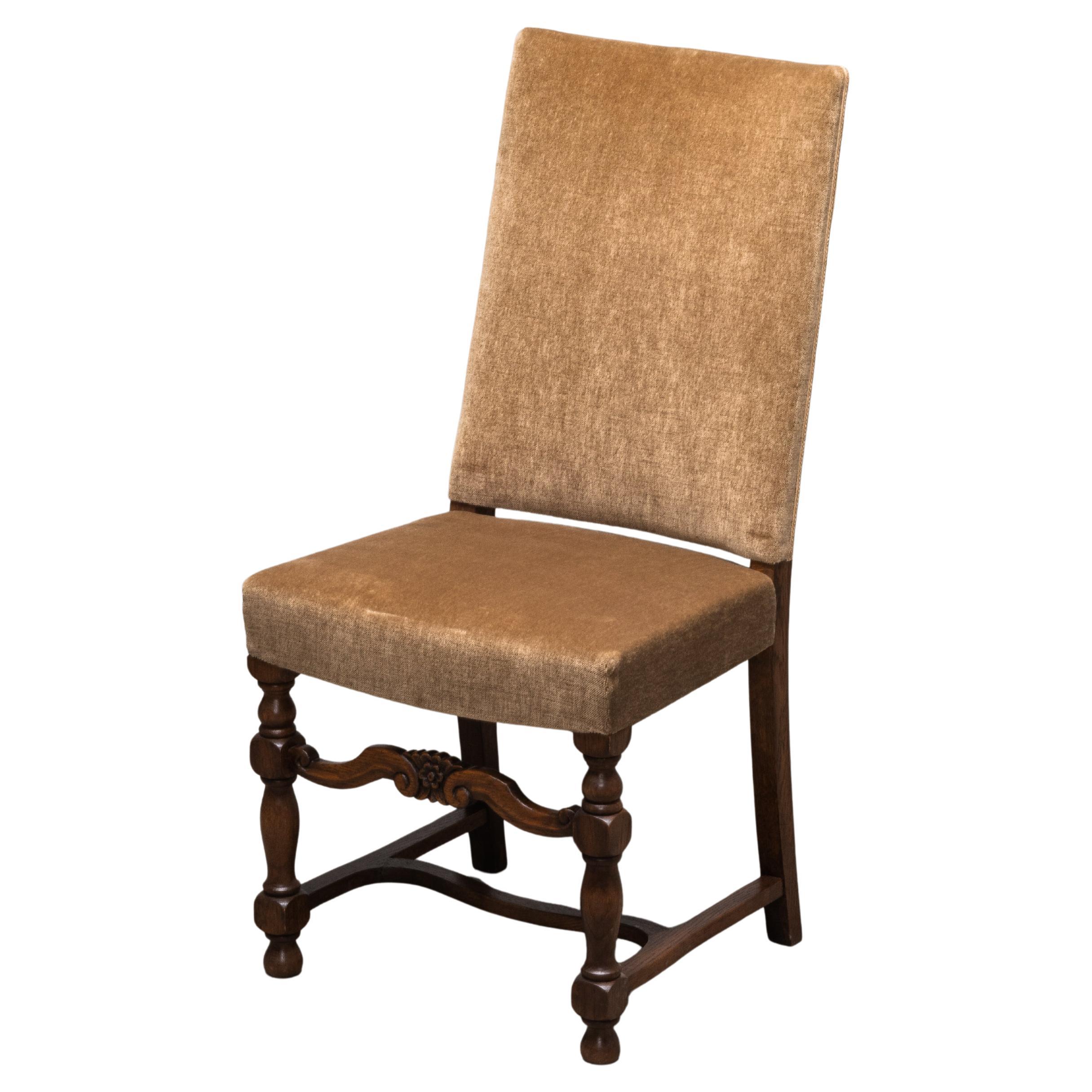 Neo-Baroque Dining Chair, Early 20th Century