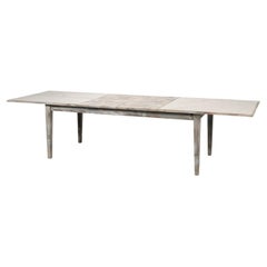 Tavolo allungabile Neo Classic verniciato grigio