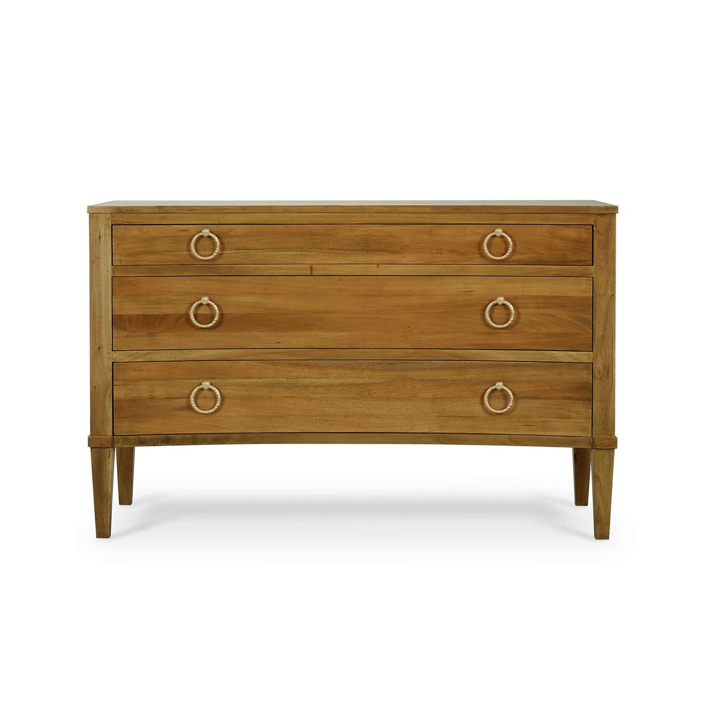 Asian Neo Classic Incurved Commode For Sale