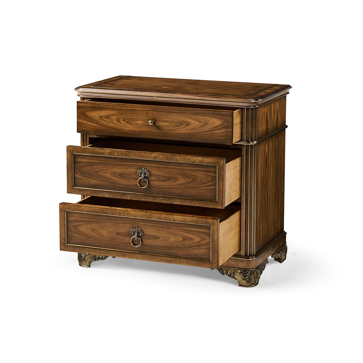 Neoclassical Neo Classic Inspired Bedside Chest For Sale