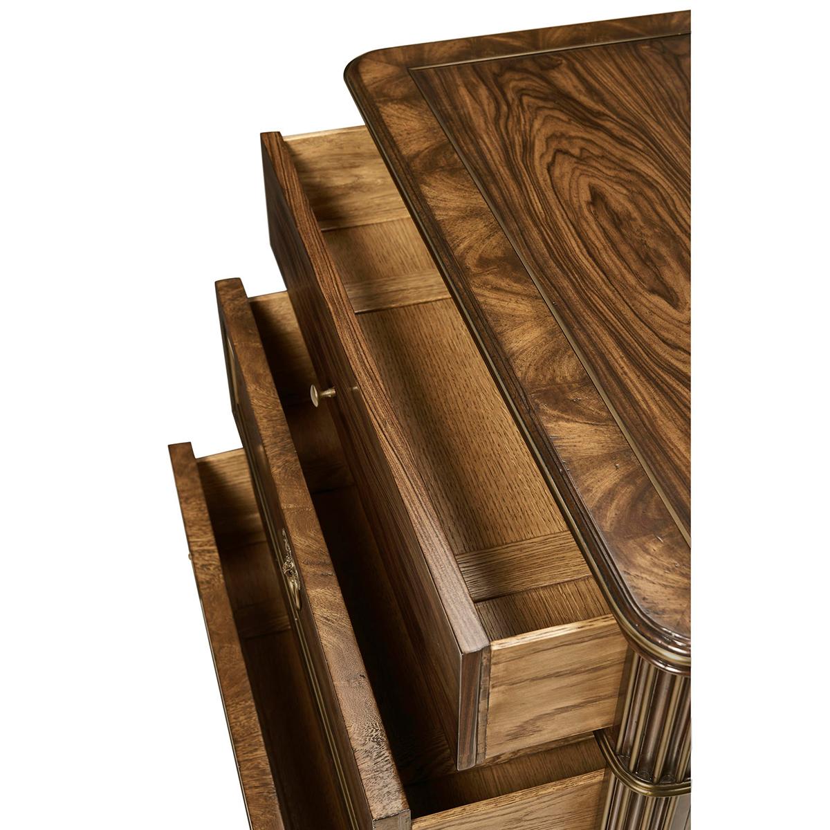 Neo Classic Inspired Bedside Chest In New Condition For Sale In Westwood, NJ