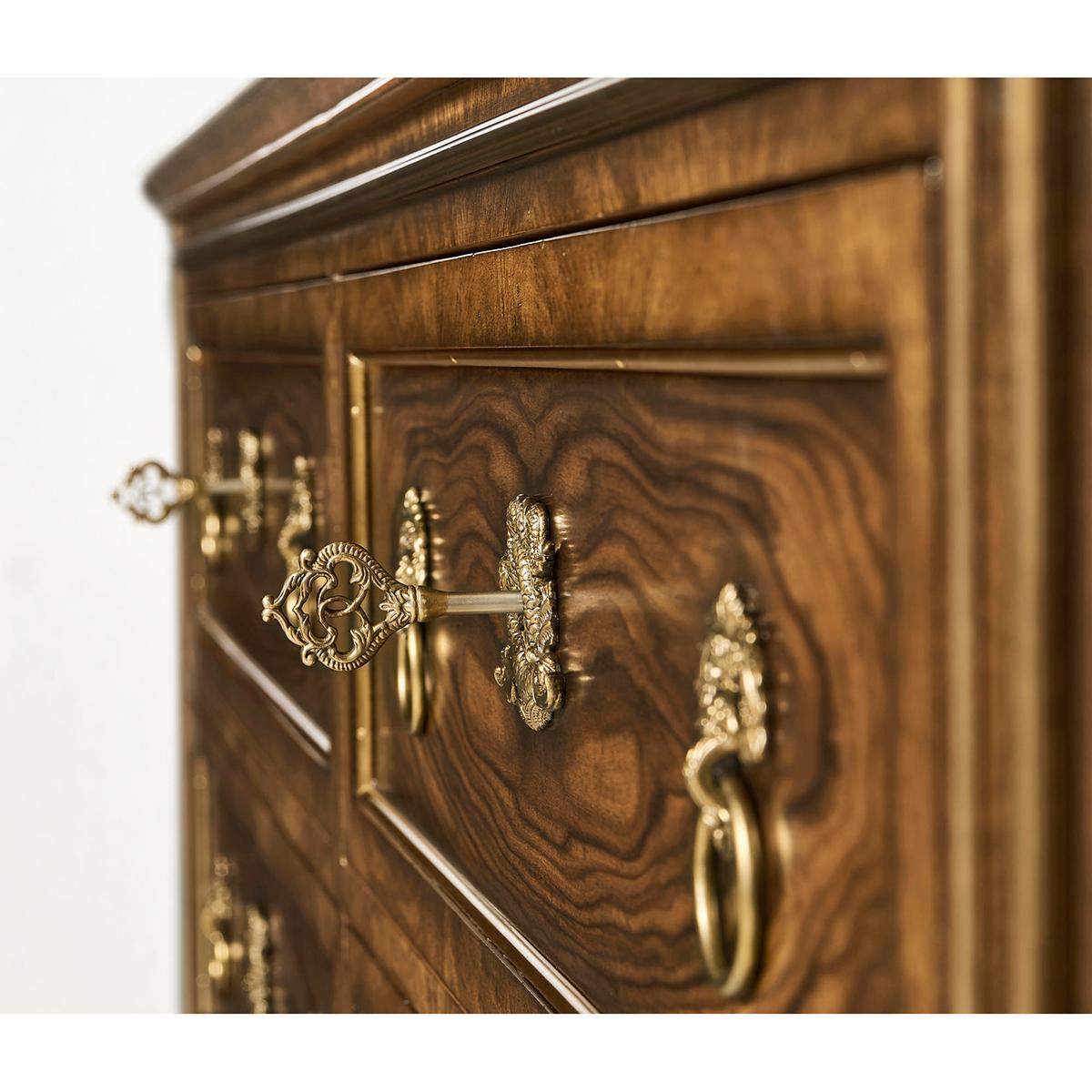 The dresser showcases exquisite craftsmanship and attention to detail. Drawing inspiration from classical aesthetics, this chest exudes sophistication with its classic silhouette and refined proportions.


The dresser is constructed with mahogany