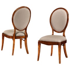 Neoclassic Oval Back Dining Chair