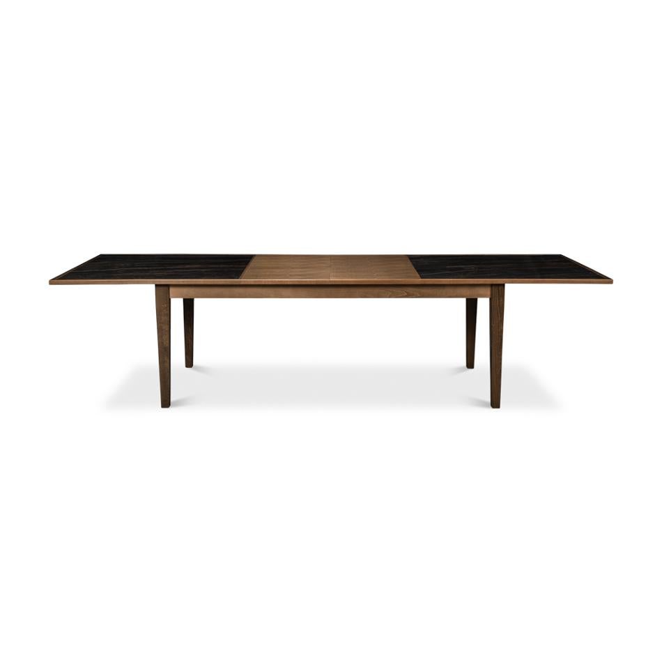 Table à rallonge Neo Classic à plateau en porcelaine Neuf - En vente à Westwood, NJ