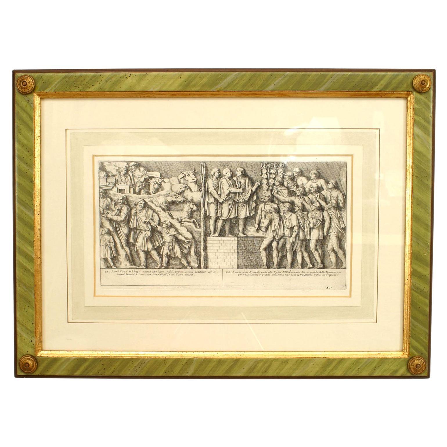 Neo-Classic Roman Historical Scene Prints For Sale